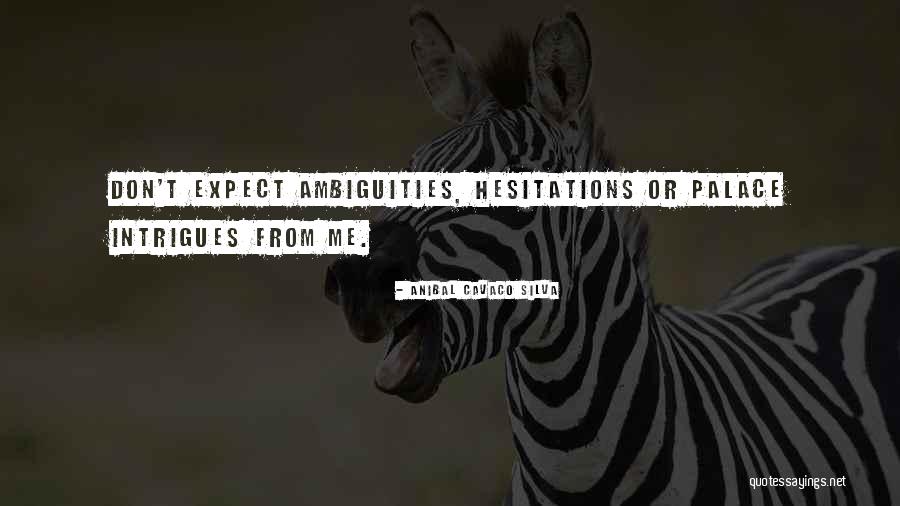 Ambiguities Quotes By Anibal Cavaco Silva