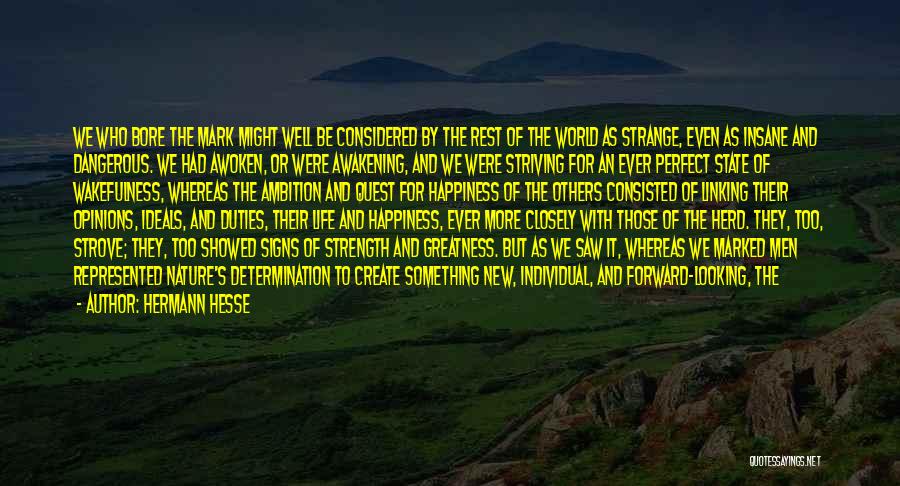 Ambition And Determination Quotes By Hermann Hesse