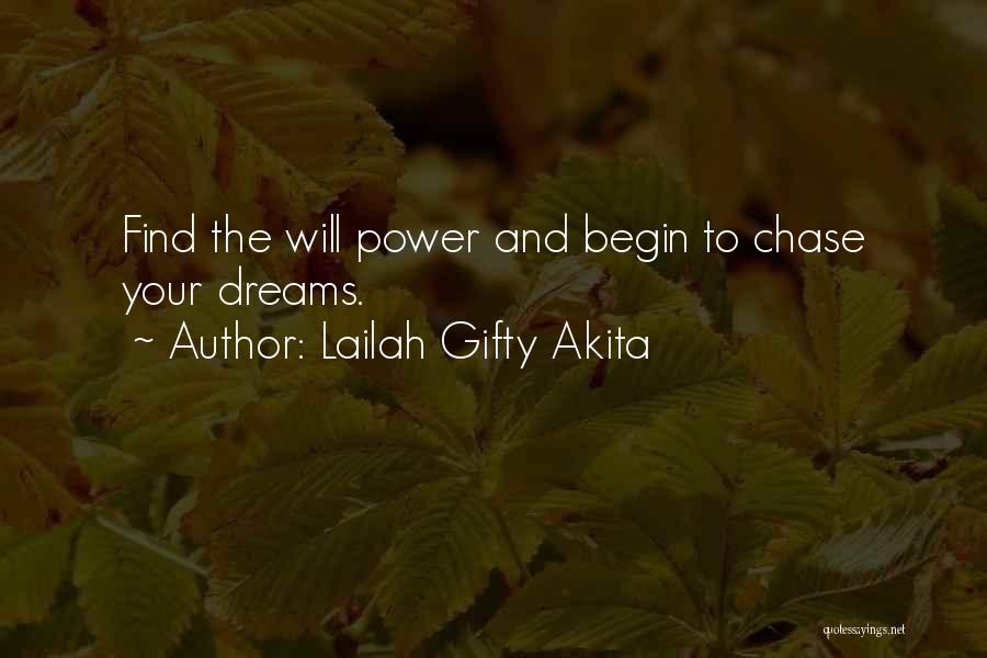 Ambition And Determination Quotes By Lailah Gifty Akita