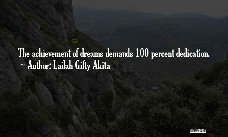 Ambition And Determination Quotes By Lailah Gifty Akita