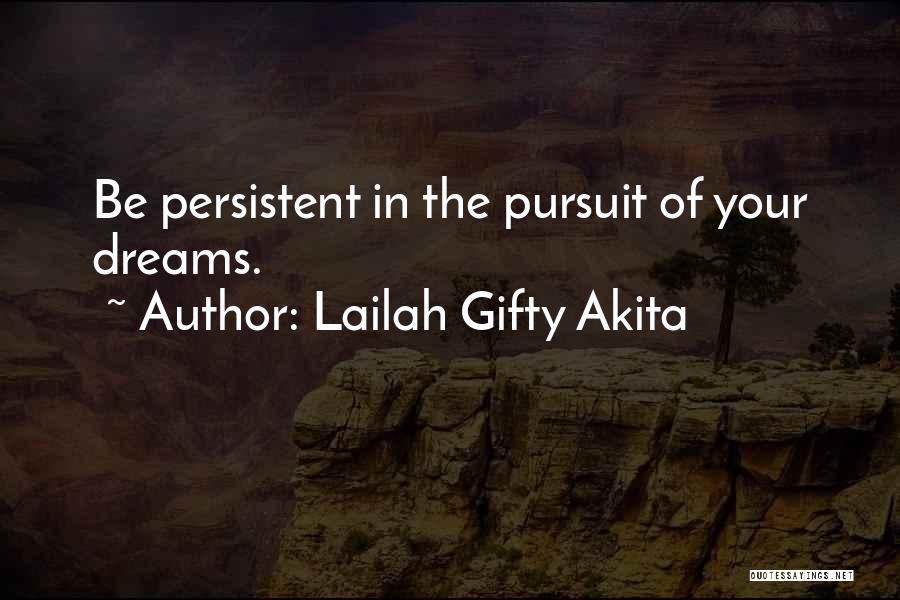 Ambition And Determination Quotes By Lailah Gifty Akita