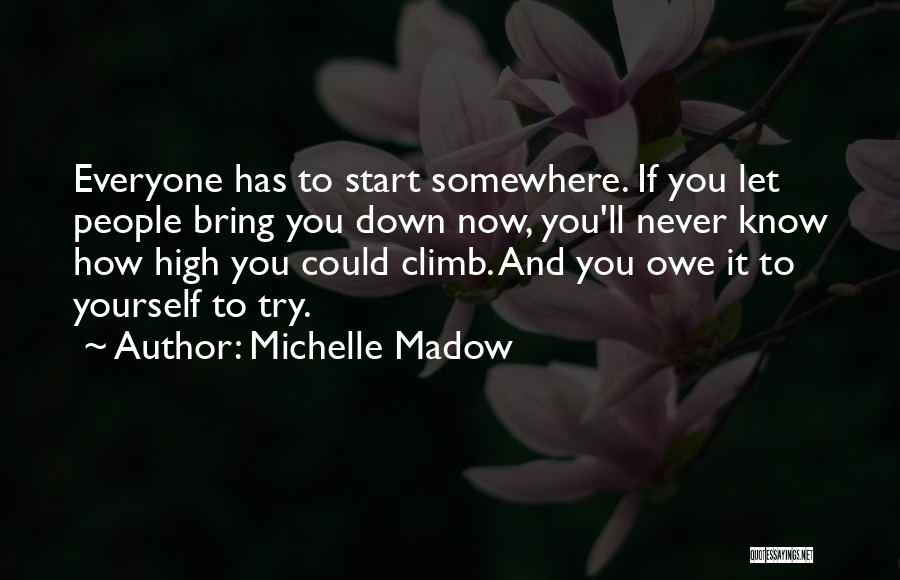 Ambition And Determination Quotes By Michelle Madow