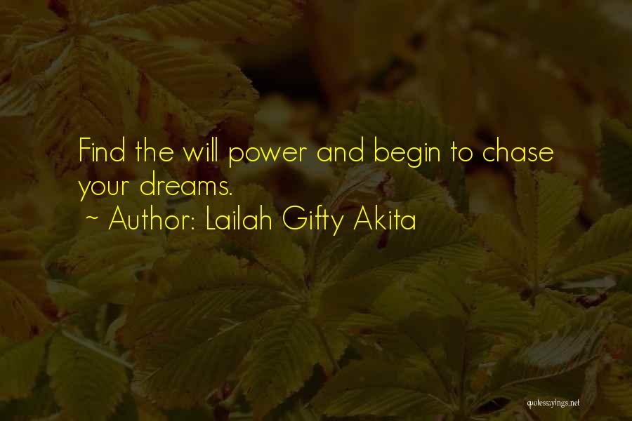 Ambition And Dreams Quotes By Lailah Gifty Akita