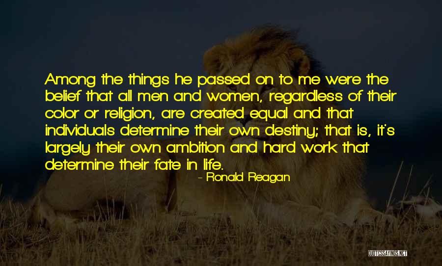 Ambition And Hard Work Quotes By Ronald Reagan Ambition And Hard Work Quotes By Ronald Reagan