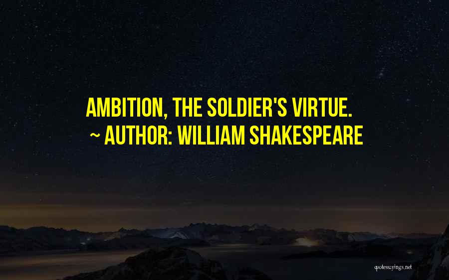 Ambition Shakespeare Quotes By William Shakespeare