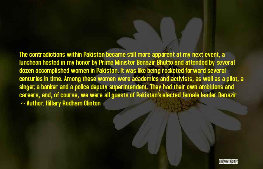 Ambitions Quotes By Hillary Rodham Clinton