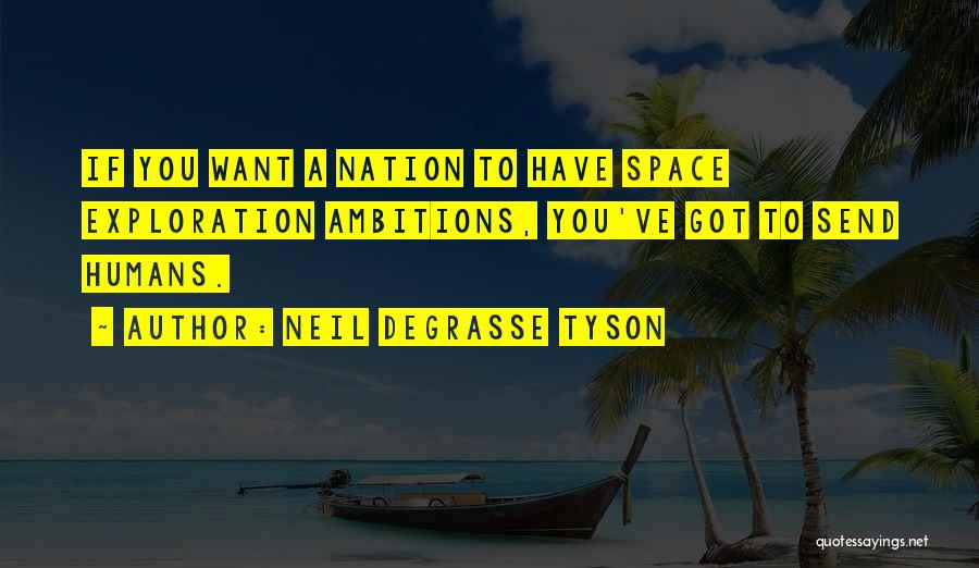 Ambitions Quotes By Neil DeGrasse Tyson