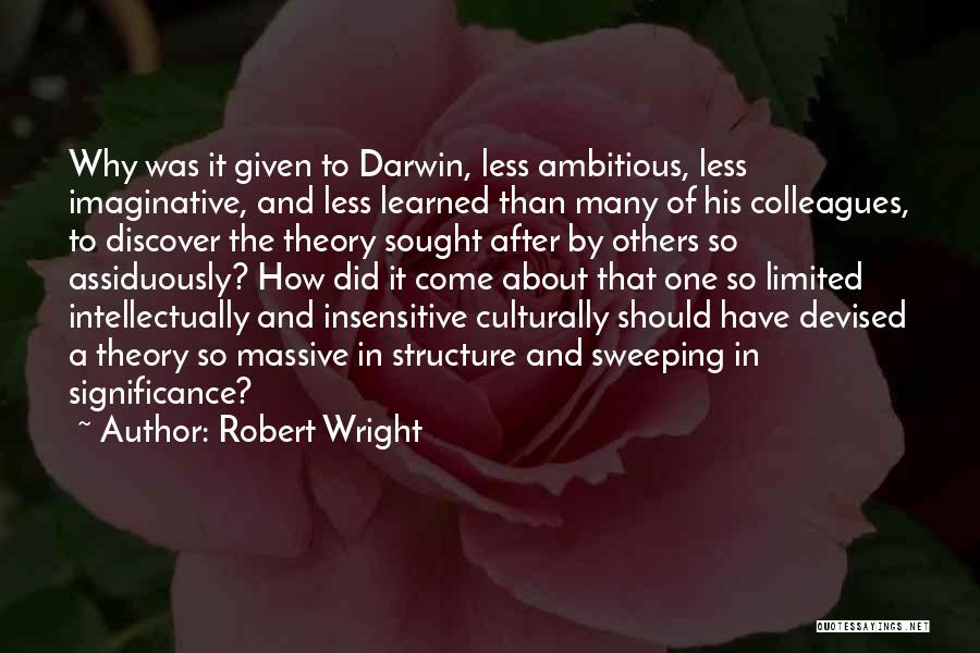 Ambitious Quotes By Robert Wright