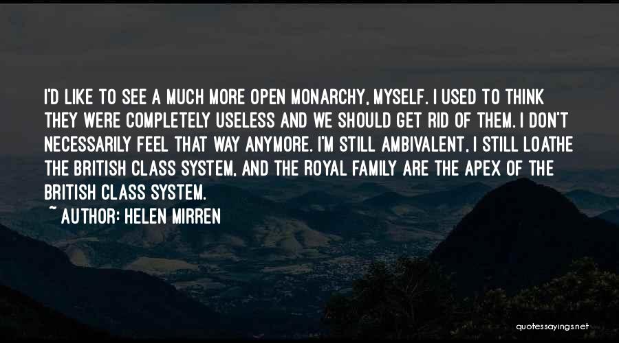 Ambivalent Quotes By Helen Mirren