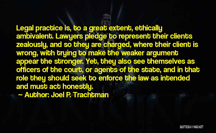 Ambivalent Quotes By Joel P. Trachtman