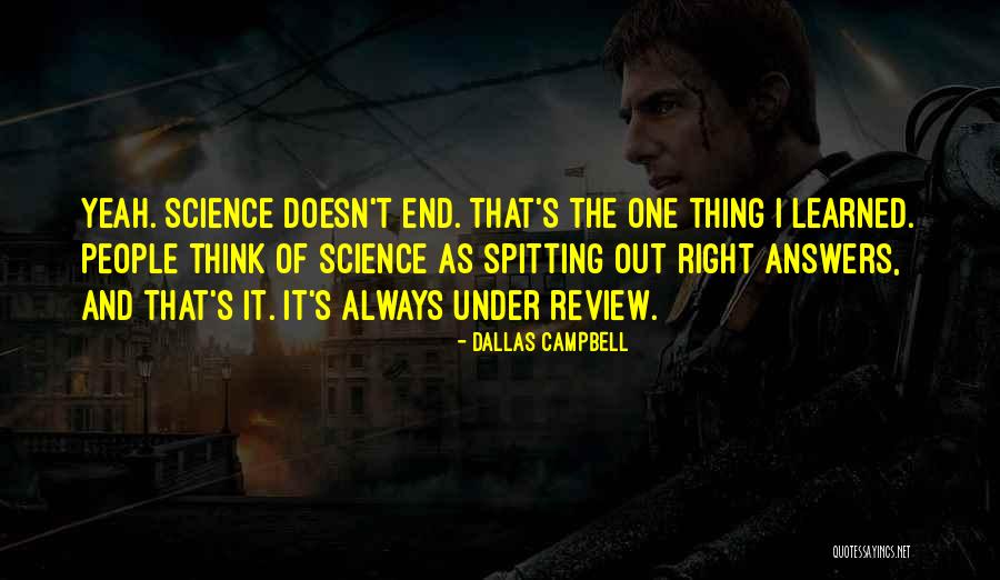Ambizione Fellowship Quotes By Dallas Campbell Ambizione Fellowship Quotes By Dallas Campbell