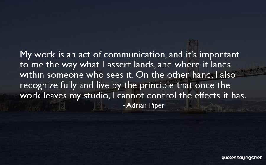 Ambizioso Sinonimo Quotes By Adrian Piper Ambizioso Sinonimo Quotes By Adrian Piper