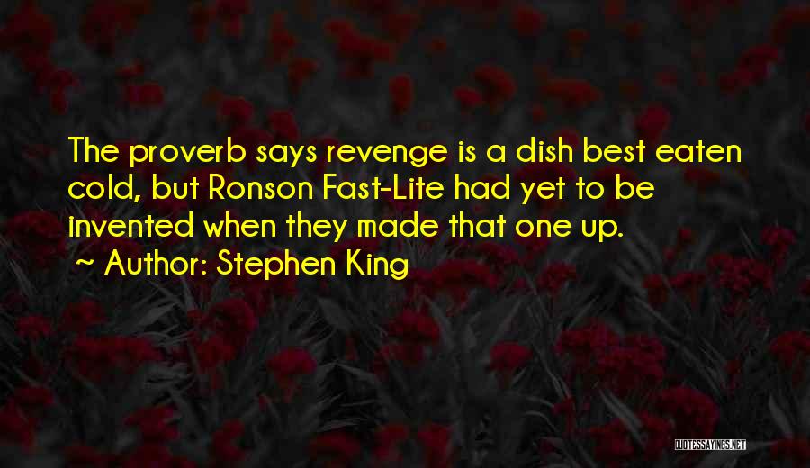 Amboyna Massacre Quotes By Stephen King