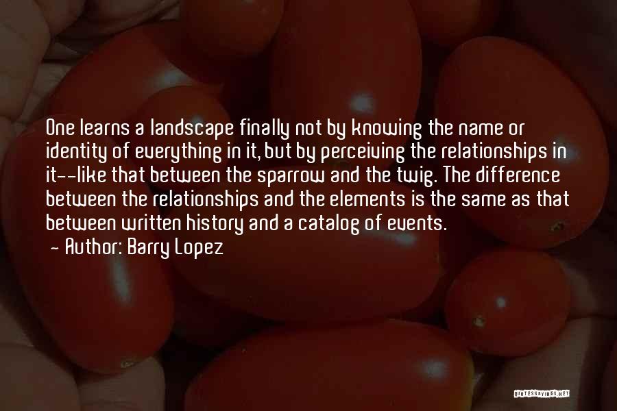 Ambrogis Quotes By Barry Lopez