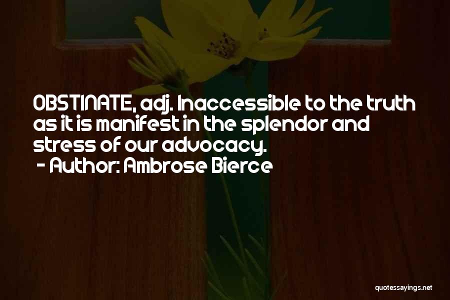 Ambrose Bierce Quotes 155586