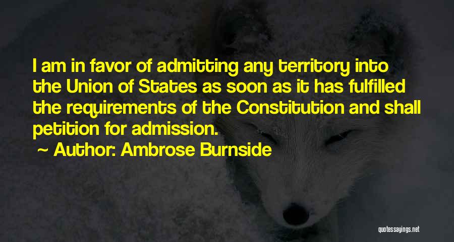 Ambrose Burnside Quotes 1887072