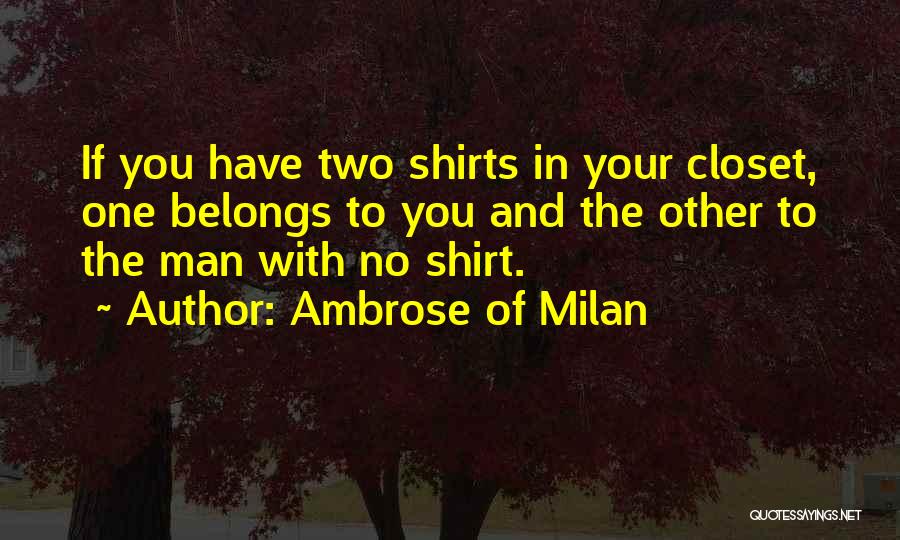 Ambrose Of Milan Quotes 990740