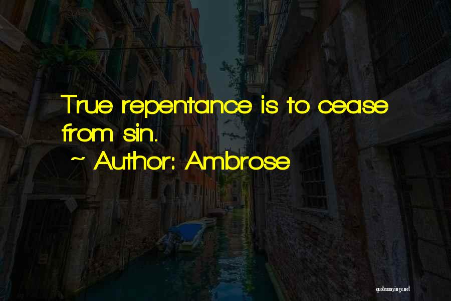 Ambrose Quotes 1672331