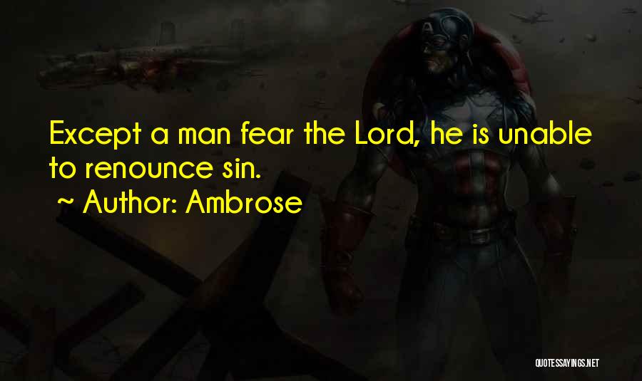 Ambrose Quotes 1856213