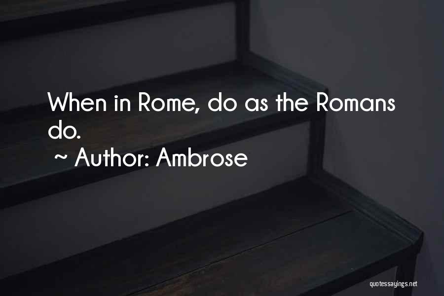 Ambrose Quotes 1965662