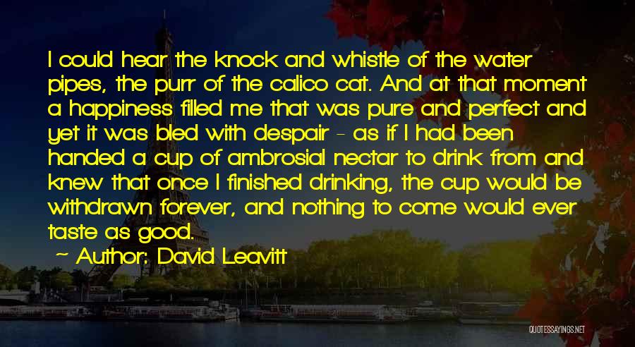 Ambrosial Quotes By David Leavitt