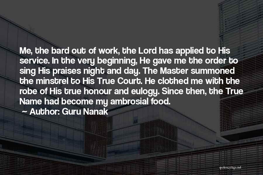 Ambrosial Quotes By Guru Nanak