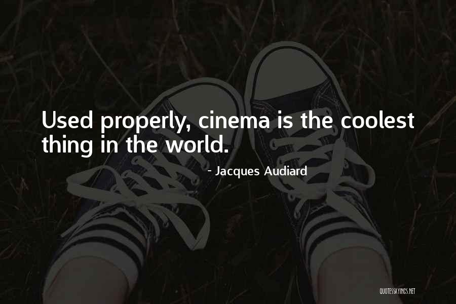 Ambrosino Staten Quotes By Jacques Audiard Ambrosino Staten Quotes By Jacques Audiard