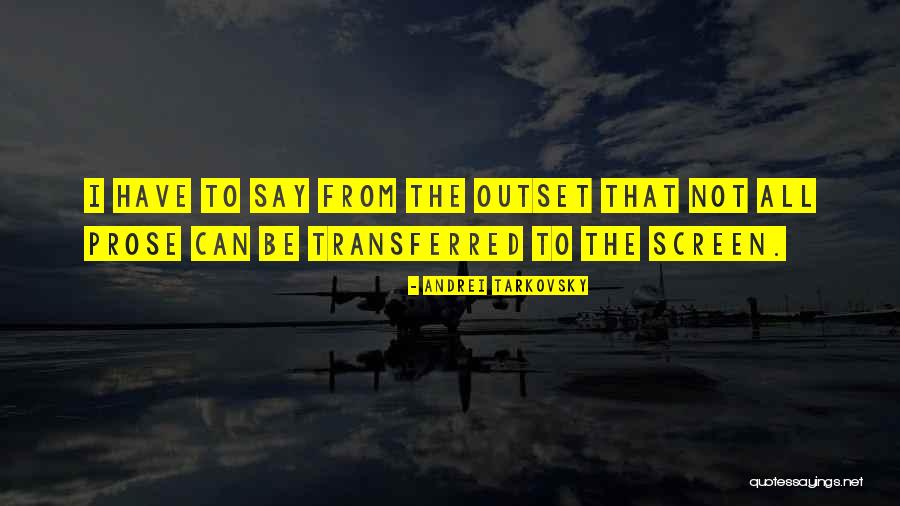 Amehlo Quotes By Andrei Tarkovsky Amehlo Quotes By Andrei Tarkovsky