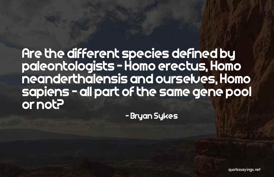 Ameisen Quotes By Bryan Sykes Ameisen Quotes By Bryan Sykes