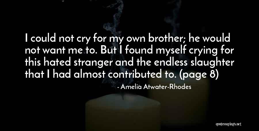 Amelia Atwater-Rhodes Quotes 1854418