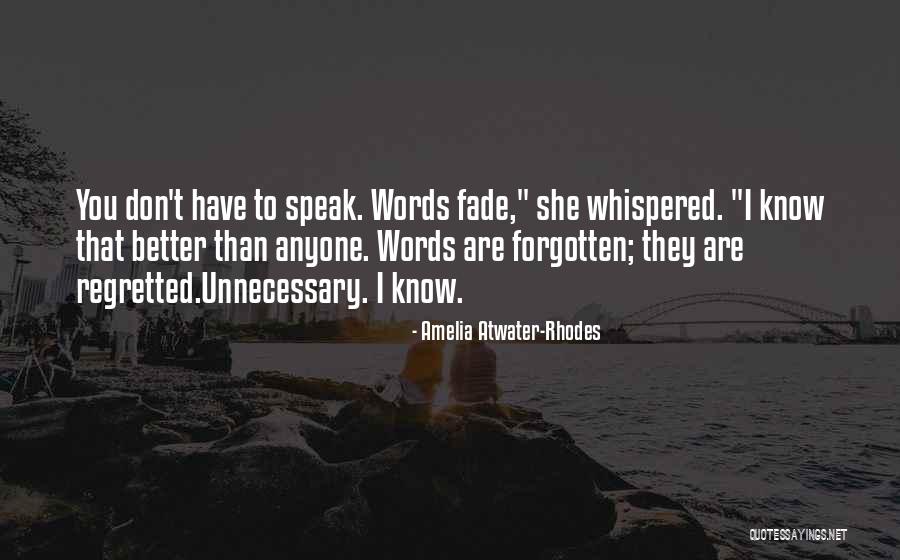 Amelia Atwater-Rhodes Quotes 923642