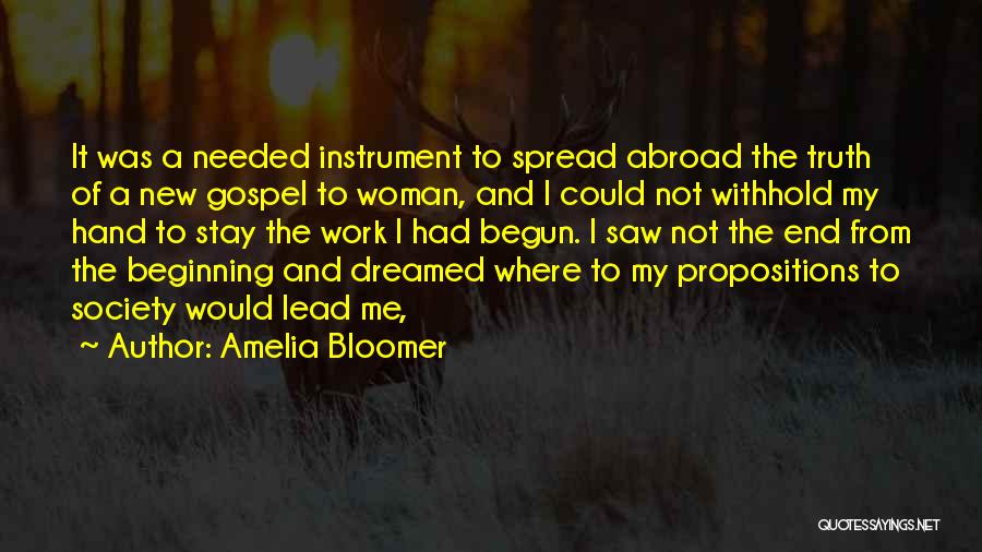 Amelia Bloomer Quotes 576666