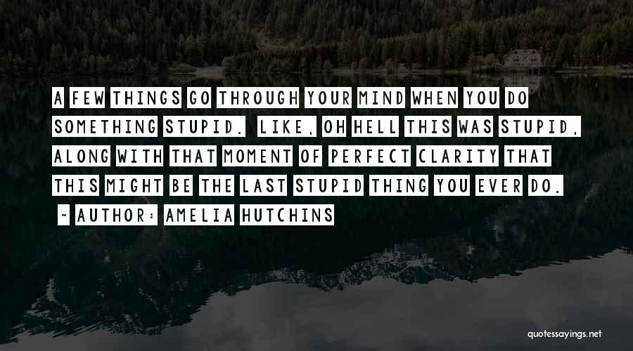 Amelia Hutchins Quotes 882941