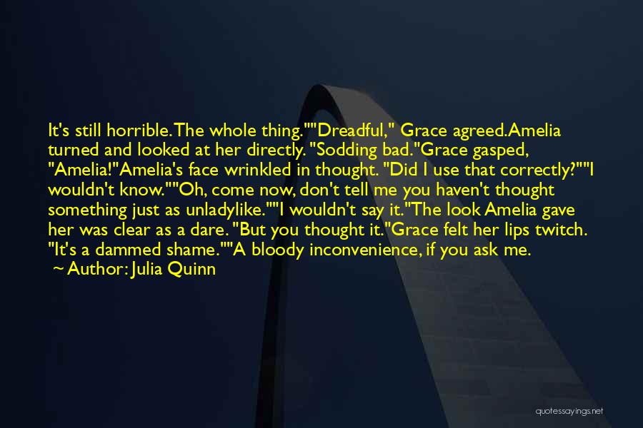 Amelia Quotes By Julia Quinn