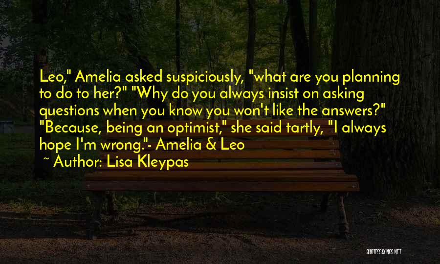 Amelia Quotes By Lisa Kleypas