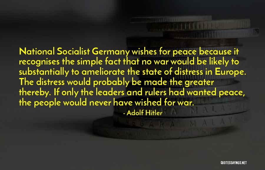 Ameliorate Quotes By Adolf Hitler Ameliorate Quotes By Adolf Hitler