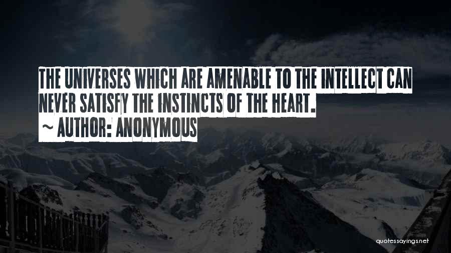 Amenable Quotes By Anonymous