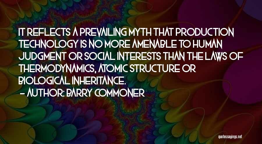 Amenable Quotes By Barry Commoner