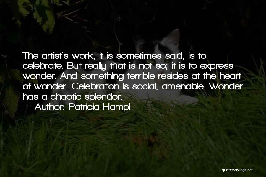 Amenable Quotes By Patricia Hampl