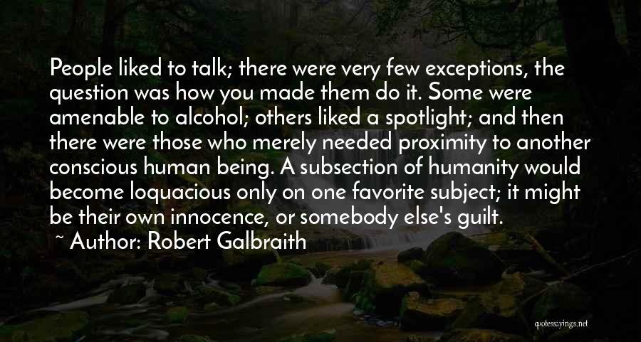 Amenable Quotes By Robert Galbraith