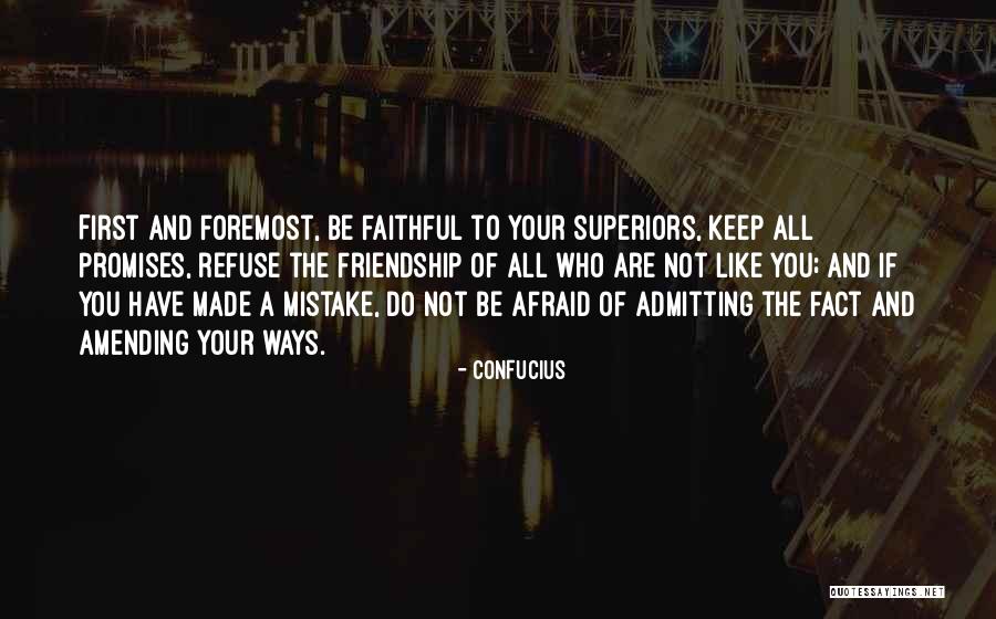 Amending Quotes By Confucius