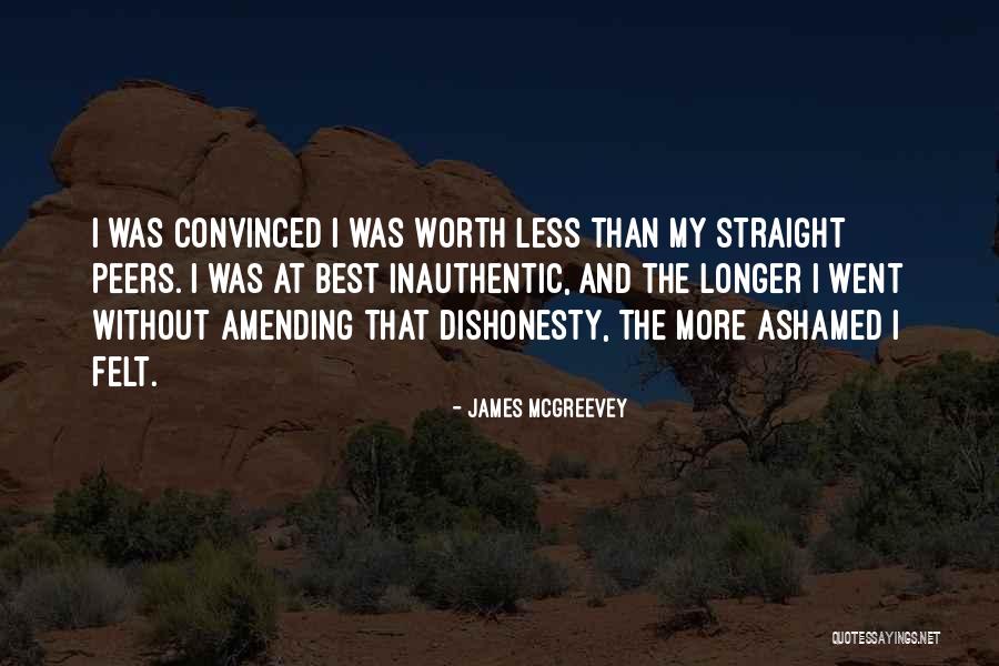 Amending Quotes By James McGreevey