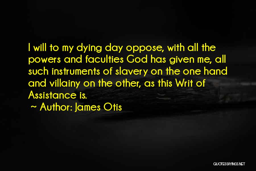 America And God Quotes By James Otis