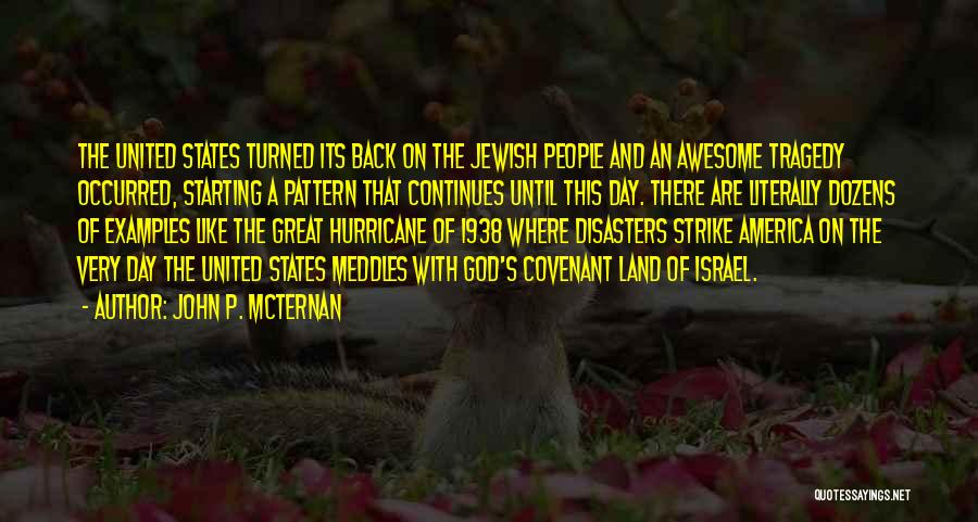 America And God Quotes By John P. McTernan