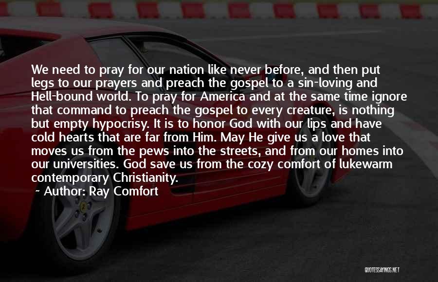 America And God Quotes By Ray Comfort