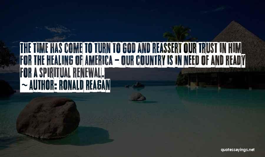 America And God Quotes By Ronald Reagan