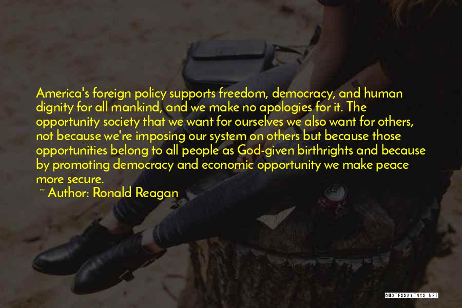 America And God Quotes By Ronald Reagan