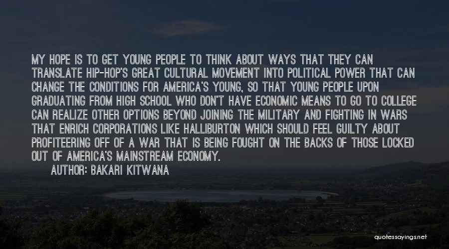 America Being Great Quotes By Bakari Kitwana