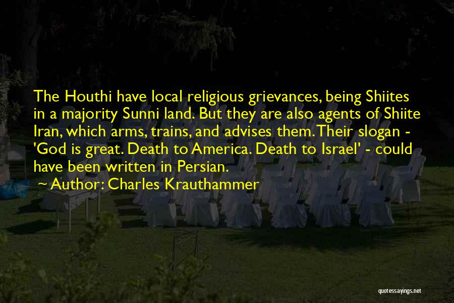 America Being Great Quotes By Charles Krauthammer