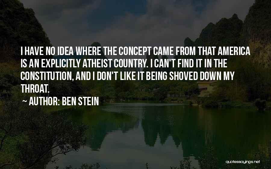America Being The Best Country Quotes By Ben Stein
